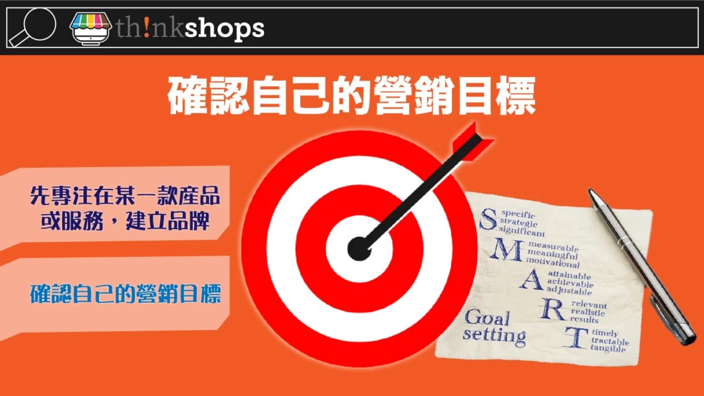 確認自己的營銷目標